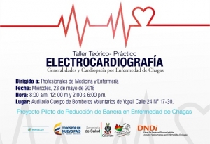 Capacitación en interpretación del electrocardiograma para la detección de chagas