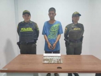 Capturado cuando llevaba cigarrillos de marihuana en el bolso