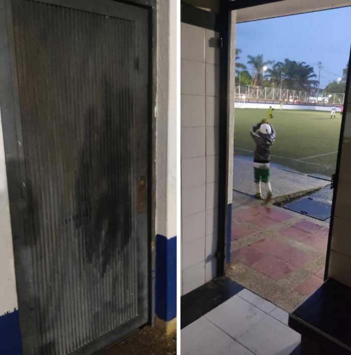 ¡Vuelve y juega! Delincuentes robaron en el complejo deportivo de La Campiña en Yopal