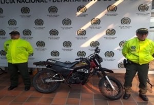 En Monterrey recuperaron moto que había sido robada en Boyacá