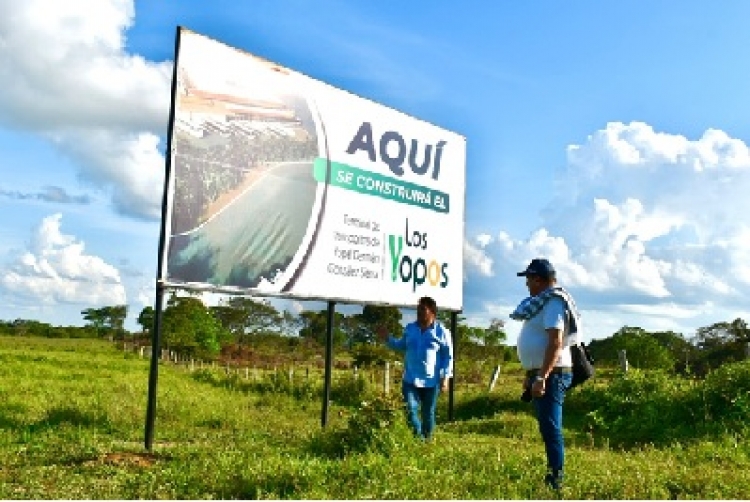 Terreno donde se construirá el nuevo terminal de transportes de Yopal fue presentado a la prensa