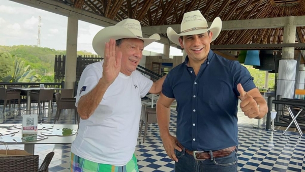 Con campechana de Pore, productos de la Orinoquía y Amazonía, Alirio Barrera encontró el respaldo de Mario Hernández