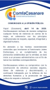 Comfacasanare se pronunció frente a agresión verbal contra una mujer protagonizado por uno sus funcionarios