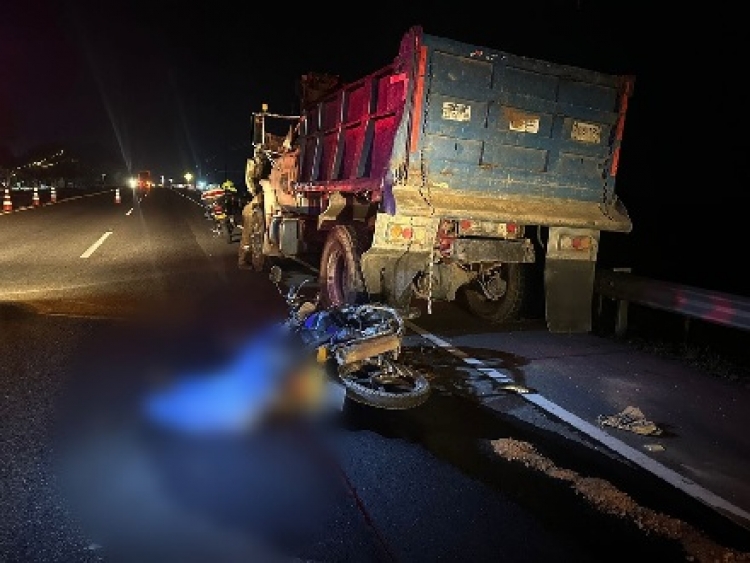 Fatal choque en Villanueva -Monterrey deja un motociclista muerto