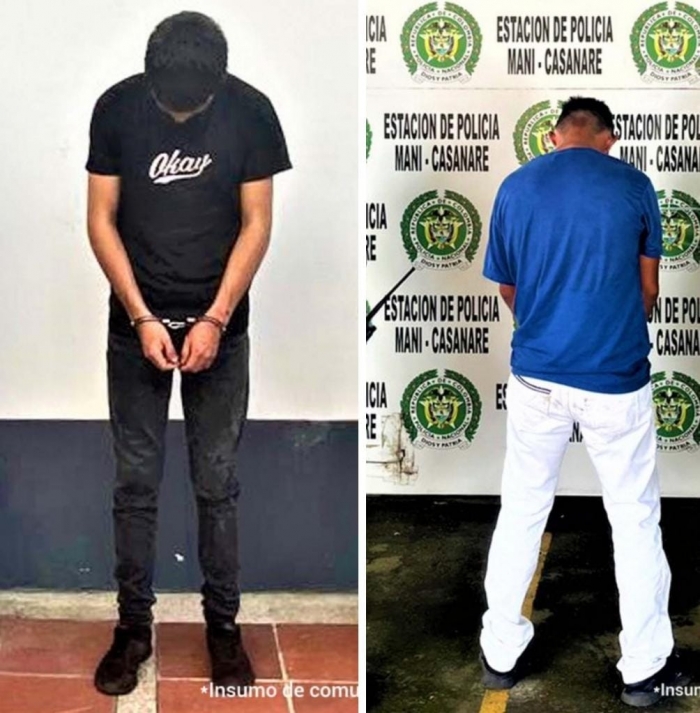 Cárcel para dos presuntos atracadores capturados en Yopal y Maní