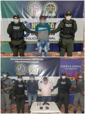 Capturados tres colaboradores de las disidencias de las Farc, que presuntamente extorsionaban al norte de Casanare