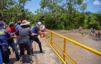 Caramera quería tumbar el puente La Consigna