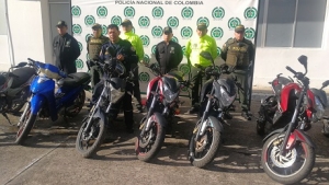 Policía recuperó 7 motocicletas hurtadas en Casanare