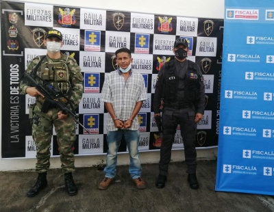 Capturado delincuente cuando se disponía a recibir 300 millones de pesos producto de extorsión a un comerciante de Aguazul