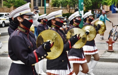 12 bandas de marcha brindaron un concierto emblemático este fin de semana en Yopal