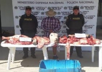 Capturado por hurtarle un bovino a un hombre de la tercera edad