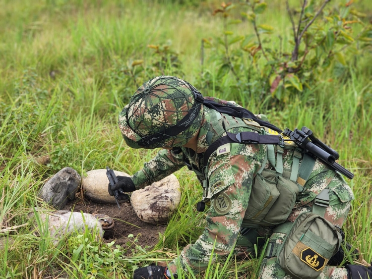 Destruido artefacto explosivo en el municipio de Hato Corozal