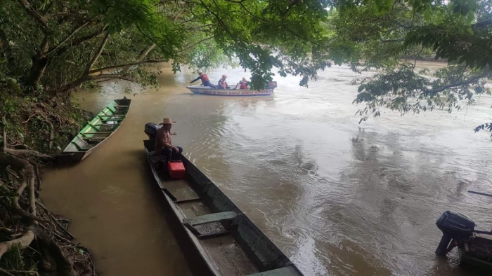 Continúa búsqueda de adulto mayor desaparecido en el río Túa