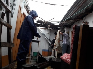 Vendaval ocasionó grandes daños en Támara