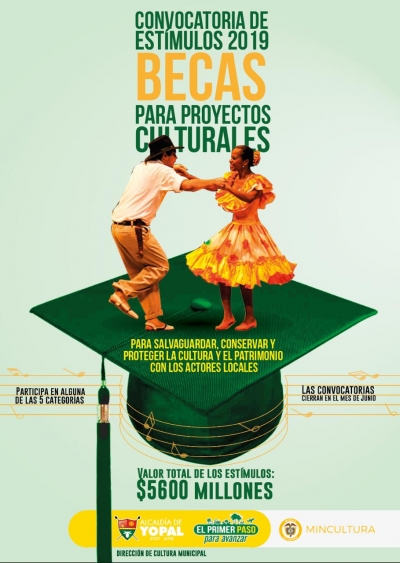 Abierta convocatoria de estímulos para gestores culturales de Yopal