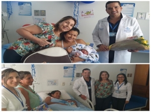 Primeros bebés nacidos en el Hospital Local de Yopal