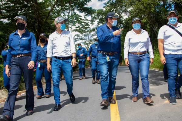 Culminaron las obras de mejoramiento de los anillos viales Cupiagua - Cusiana y Cupiagua - Charte de Aguazul,