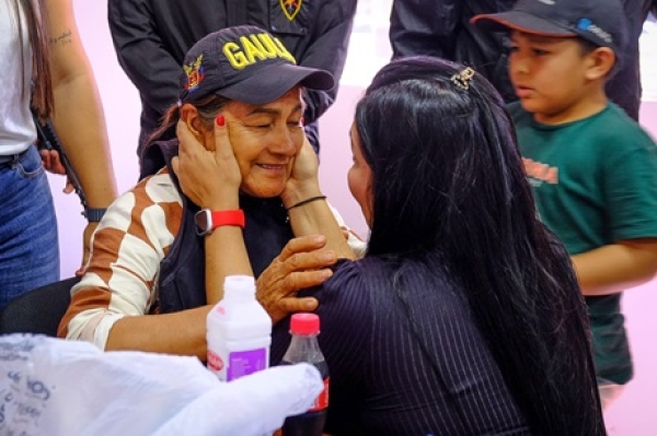 Tras operativo militar fue rescatada María Cenobia Tibaduiza, quien había sido secuestrada en Pore