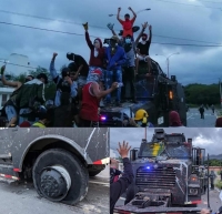 Nuevos enfrentamientos entre manifestantes y la Policía en el barrio Los Ocobos de Yopal