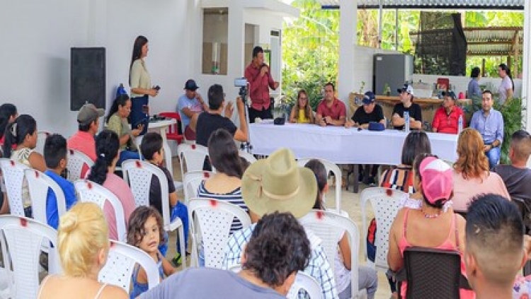 En Cubarrito Santo Domingo fueron entregadas redes de gas hechas por autoconstrucción