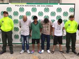 Capturados 4 ladrones con un gran prontuario delictivo