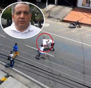 Secretario de Gobierno de Aguazul se fue a los golpes con su suegro en vía pública