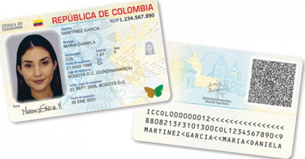 Registraduría presentará hoy, nueva cédula digital a los colombianos