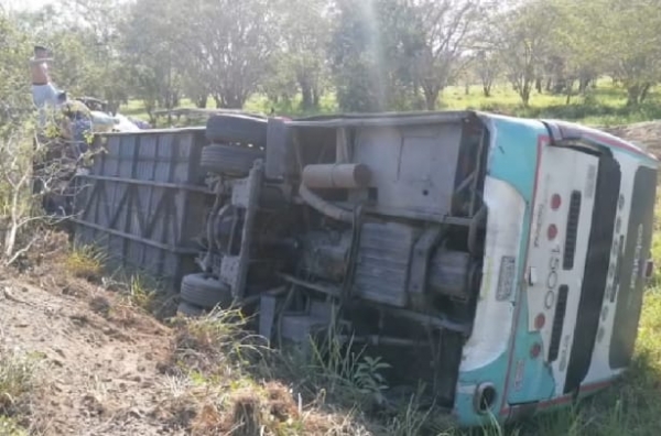 Tres personas lesionadas dejó accidente de tránsito en vías de Hato corozal