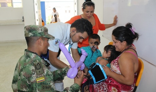 Ejército atendió la Yopalosa en Jornada de Apoyo al Desarrollo