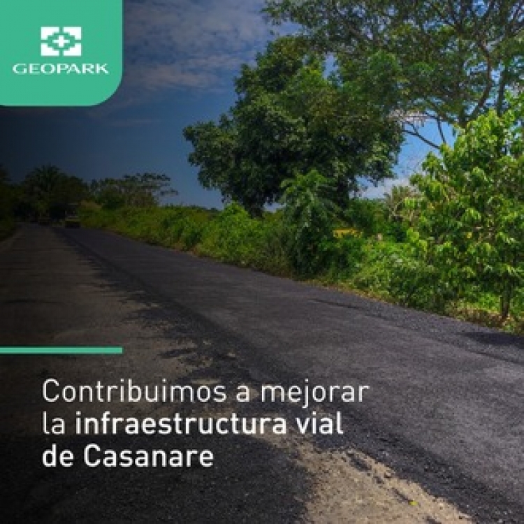 GeoPark Impulsa la rehabilitación vial en Villanueva, Casanare