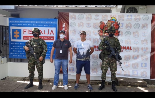 Capturan a alias &quot;Checho&quot; señalado de ser integrante activo del frente Acacio Medina de las FARC