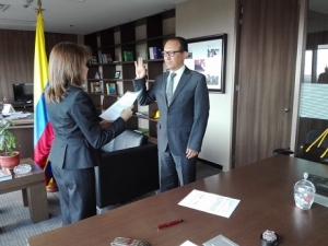 Juan Carlos Suárez asumió como coordinador del Grupo de Seguridad Vial del MinTransporte