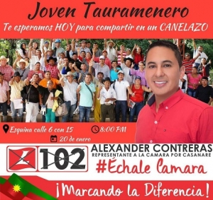 Alcalde de Orocué cuestiona campaña política que utilizó foto en donde él aparece