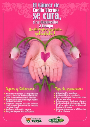 Jornada de prevención del cáncer de cuello uterino este lunes en Yopal
