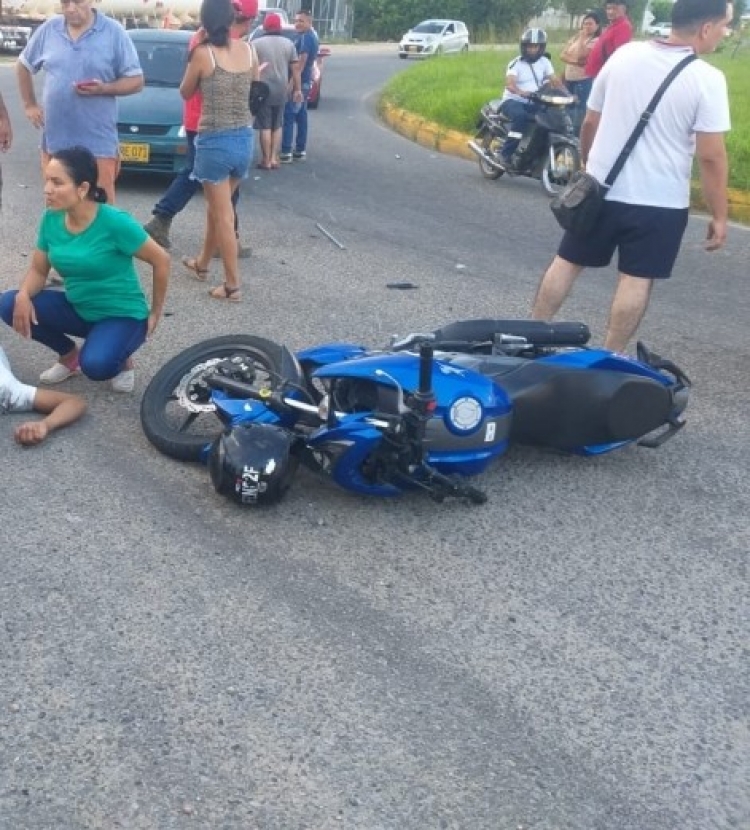 Ocho accidentes de tránsito fueron reportaron y atendidos en Yopal, la semana anterior