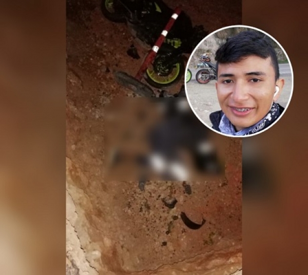 Motociclista murió al caer a excavación en la vía Aguazul - Tauramena