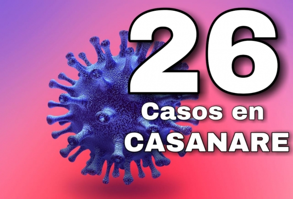 Nuevo caso de Coronavirus en Villanueva. Ya son 26 casos confirmados en Casanare