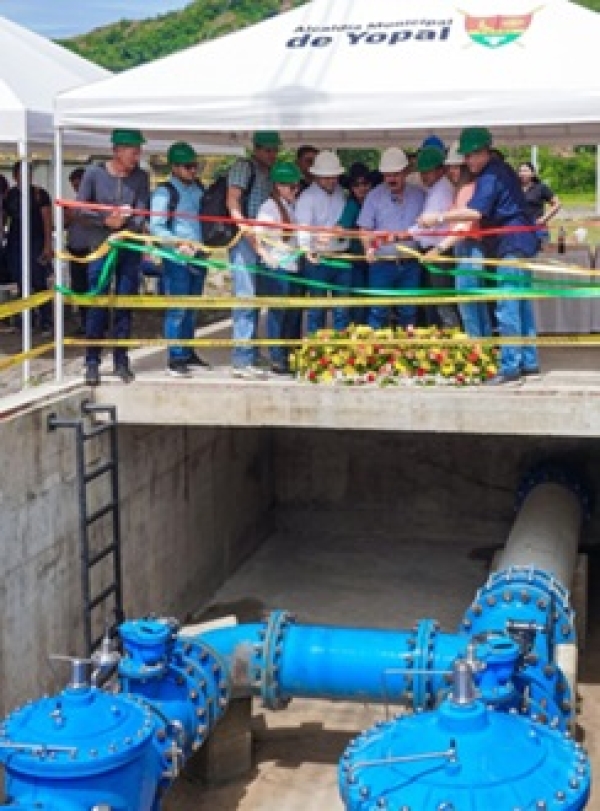 Yopal asegura abastecimiento de agua potable con nueva línea de aducción desde La Tablona