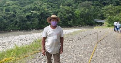 Falta de voluntad para arreglar vía denunciaron habitantes de varias veredas del corregimiento El Morro