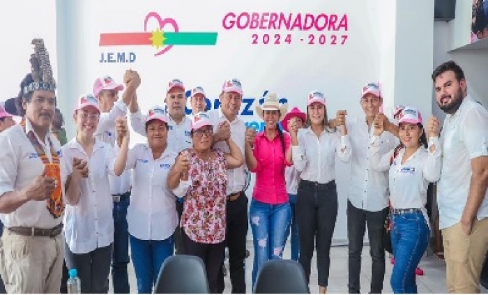 Marisela Duarte, recibe contundente apoyo del Movimiento Unidos por Yopal