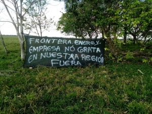 Por qué protestan en campo petrolero Bloque Cubiro, San Luis