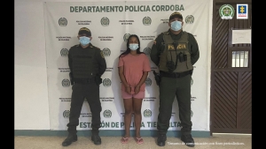 A la cárcel alias “La Muñeca”, presunta integrante de las Autodefensas Gaitanistas de Colombia, por homicidio del familiar de un reincorporado