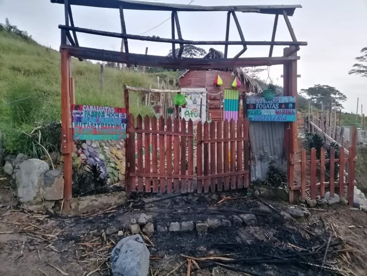 Piden investigar incendio en punto de recepción turística de Támara