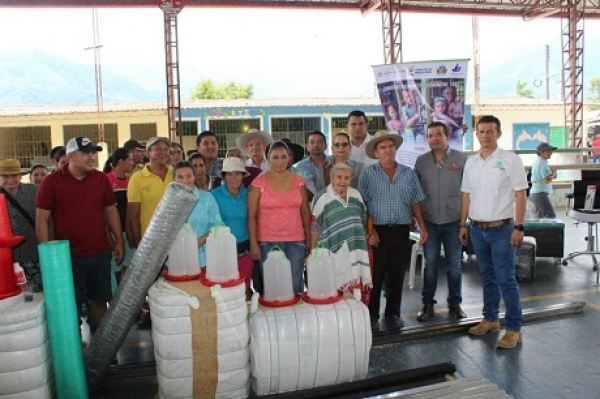 En Chámeza, Unidad para las Víctimas hizo entrega de proyectos productivos