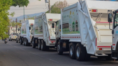 Villanueva, Tauramena, Maní y Orocué recibieron vehículos compactadores de basura