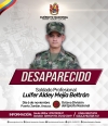 Ejército reporta la desaparición de otro soldado profesional en Arauca