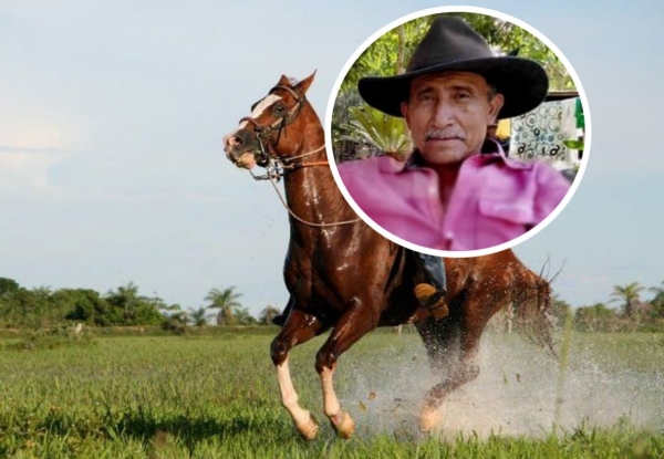 Un hombre murió arrastrado por un caballo en Trinidad