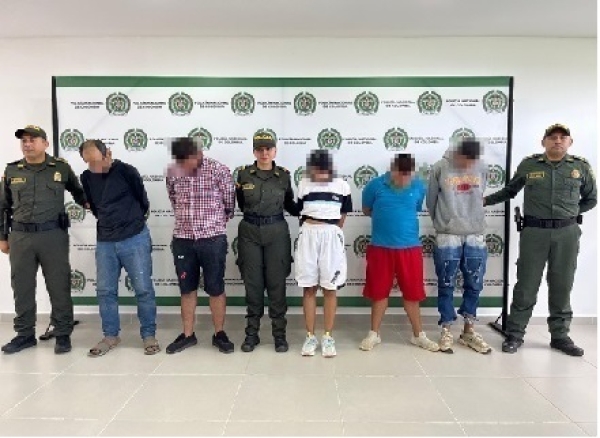 Capturan a siete presuntos integrantes del grupo “Los Xbox” por hurtos en Yopal y Granada