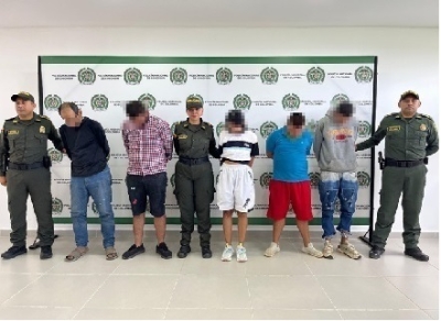 Capturan a siete presuntos integrantes del grupo “Los Xbox” por hurtos en Yopal y Granada
