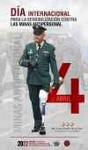 Homenaje a las víctimas de minas antipersonal hoy 4 de abril en el Día Internacional para Sensibilización contra las Minas Antipersonal